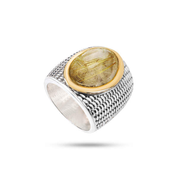 ANEL  PRATA/OURO
