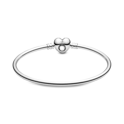 BANGLE PANDORA FECHO CORAÇÃO
