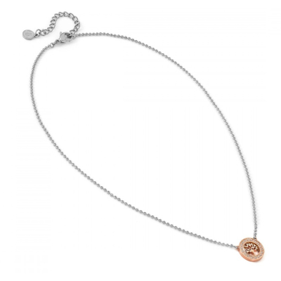 COLAR NOMINATION SOFFIO D'AMORE ARVORE VIDA ROSE