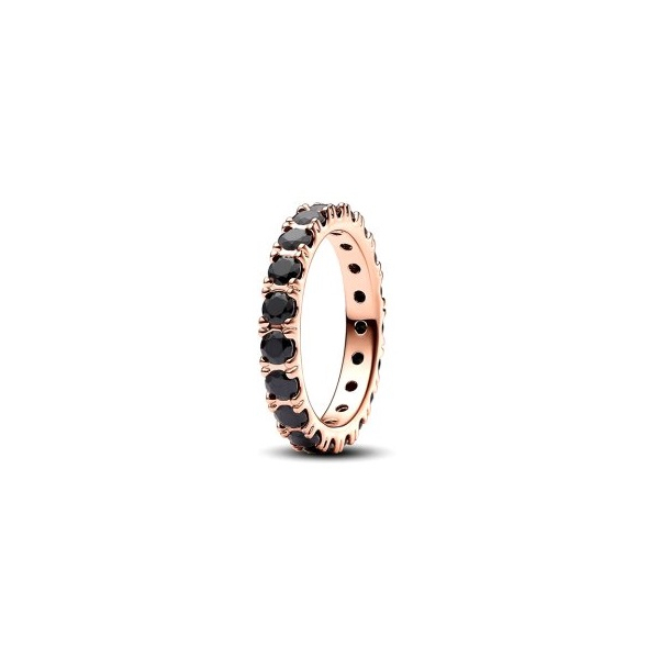 ANEL PANDORA ROSE ETERNITY PEDRAS PRETAS