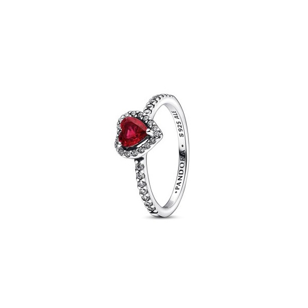 ANEL SPARKLING RED ELEVATED HEART
