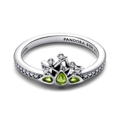 ANEL PANDORA TIARA TIANA PRINCESAS DISNEY