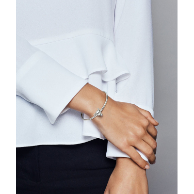 Charm Pandora Menina prateado para pulseiras Pandora Moments