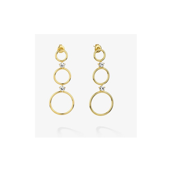 BRINCOS RADIANT MULHER ZENDAYA DOURADO