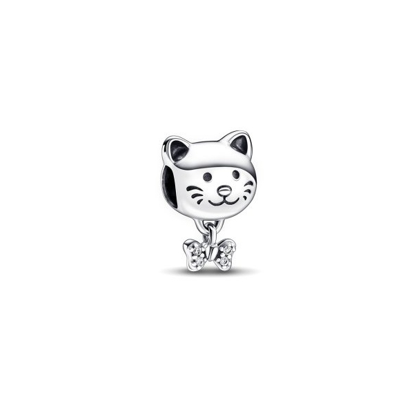 CONTA PANDORA GATO E LAÇO