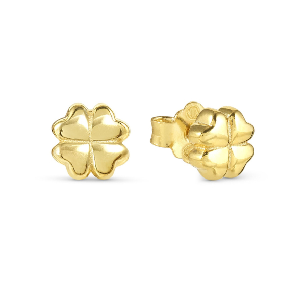 BRINCOS NOMINATION ARMONIA TREVO DOURADO