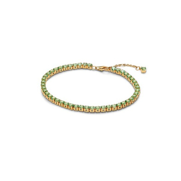 PULSEIRA PANDORA TENIS VERDE BRILHANTE