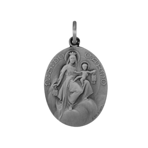MEDALHA PRATA NOSSA SENHORA CARMO