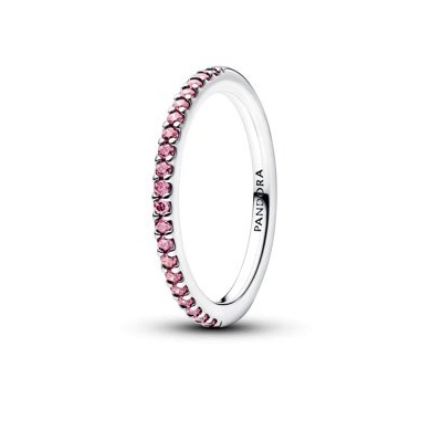 ANEL PANDORA BANDA BRILHANTE ROSA
