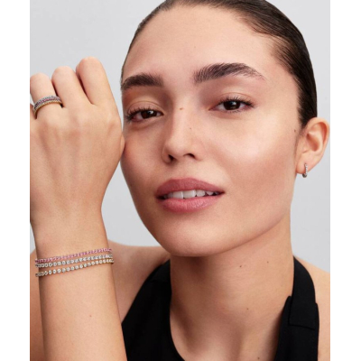PULSEIRA PANDORA SPARKLING ROSA
