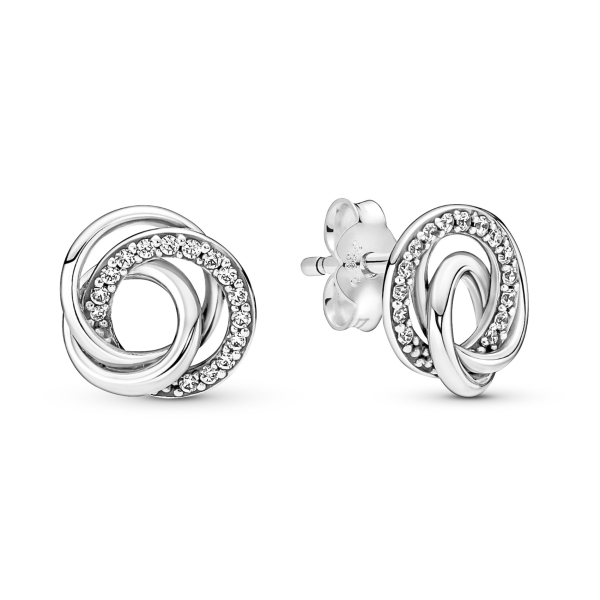 BRINCOS PANDORA FAMILY ALWAYS ENCIRCLED