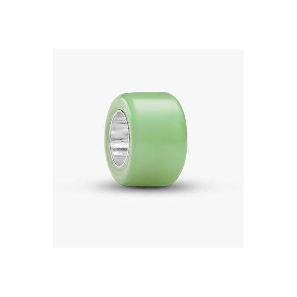 MINI CONTA PANDORA MURANO VERDE