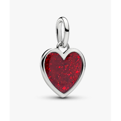 PENDENTE PANDORA CORAÇAO VERMELHO