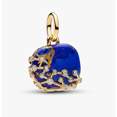 PENDENTE PANDORA CONSTELAÇAO AZUL CELESTIAL