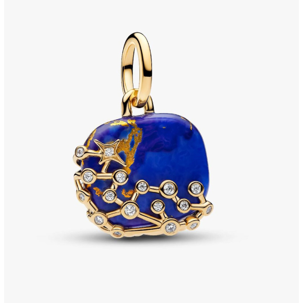 PENDENTE PANDORA CONSTELAÇAO AZUL CELESTIAL
