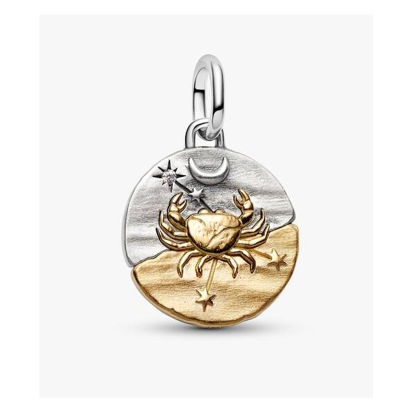 CONTA PANDORA MEDALHÃO CARANGUEJO