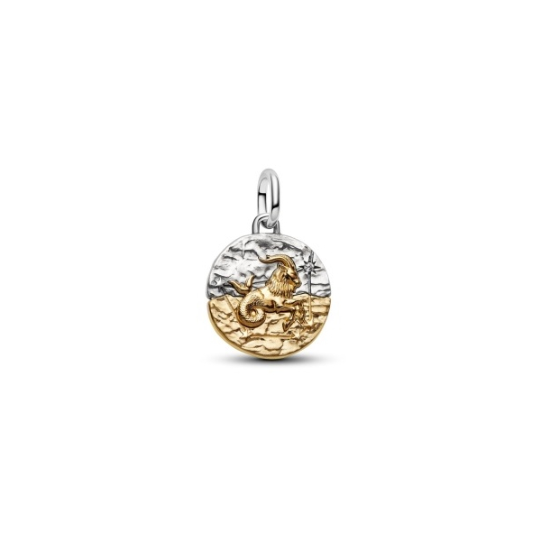 CONTA PANDORA MEDALHÃO CAPRICORNIO