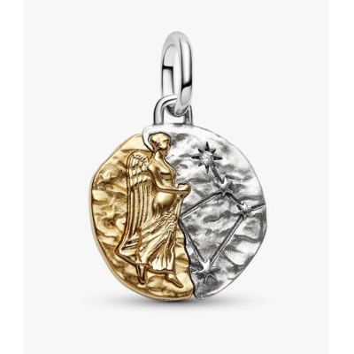CONTA PANDORA MEDALHÃO VIRGEM