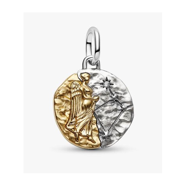 CONTA PANDORA MEDALHÃO VIRGEM
